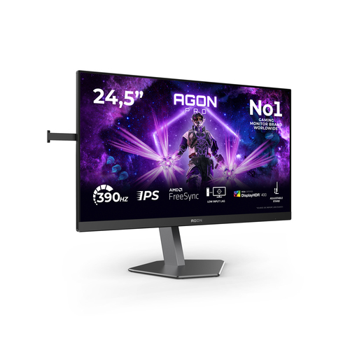Aoc Agon AG256FS 24.5 Ips Full HD 390Hz 1ms Height-Adjustable Gaming Monitor - image 2