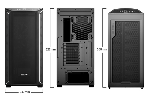 be quiet! SHADOW BASE 800 DX midi tower behuizing, afbeelding 2
