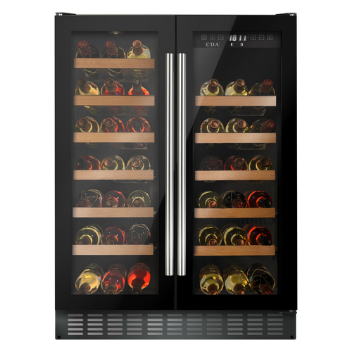 CDA FWC624BL wine cooler Compressor wine cooler Freestanding Black 40 bottle(s) – image 1