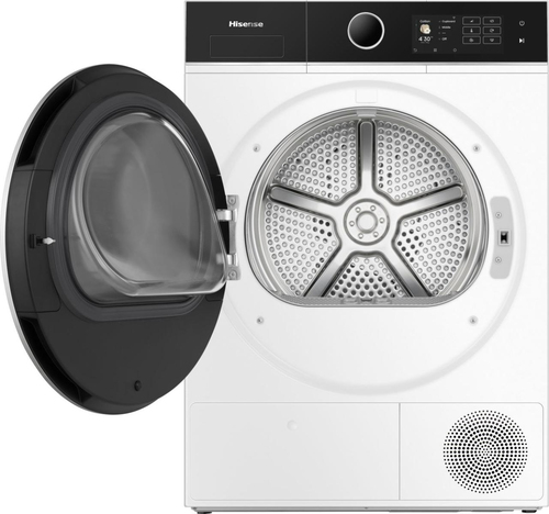 Hisense 5i Series DH5I104BWAB Wifi Connected 10Kg Heat Pump Tumble Dryer - White - A+++ Rated, White - image 4