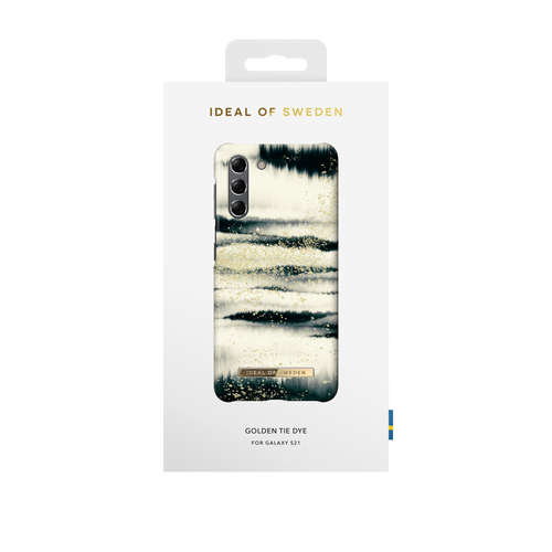 iDeal of Sweden Printed Case Galaxy S21 Golden Tie Dye – image 1