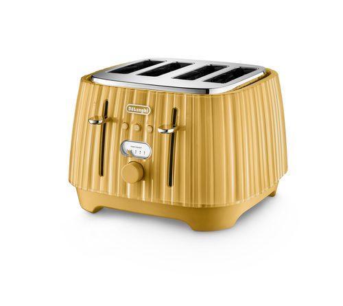 De’Longhi CTD4003.Y toaster 4 slice(s) Yellow – image 2