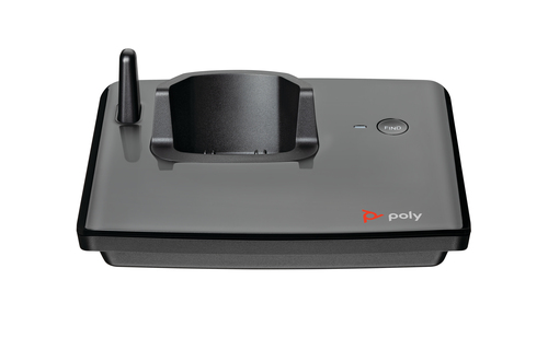 HP Poly VVX D230 DECT 1880-1900 MHz Base Station and DECT Phone Handset Kit with Power Supply – image 2