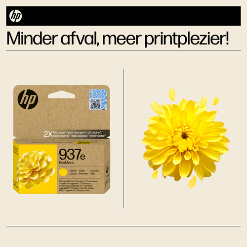 HP 937e EvoMore originele gele inktcartridge