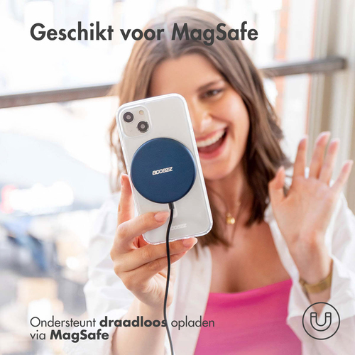 Accezz Clear Backcover met MagSafe iPhone 14 Pro Max - Transparant, afbeelding 5