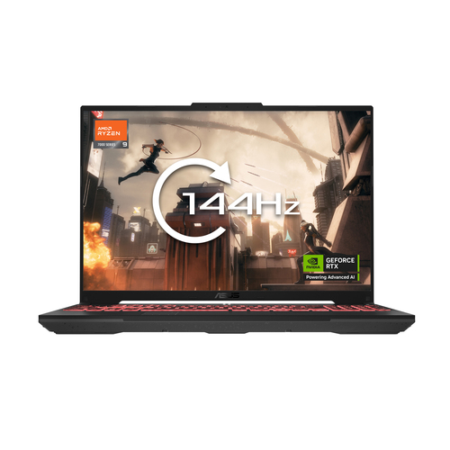 ASUS TUF Gaming A16 FA607PV-RL124W AMD Ryzen™ 9 7940HX Ноутбук 40,6 cm (16") WUXGA 16 GB DDR5-SDRAM 1 TB Твердотельный накопитель (SSD) NVIDIA GeForce RTX 4060 Wi-Fi 6 (802.11ax) Windows 11 Home Черный, Серый