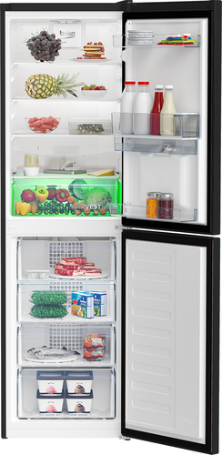 Beko Pro HarvestFresh CNG4582DVB 50/50 Fridge Freezer - Black - image 3