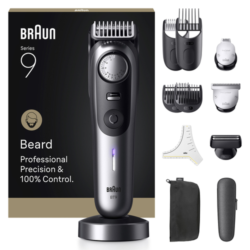 Braun Series 9 Men's Shaver - Black / Silver, Black - image 1