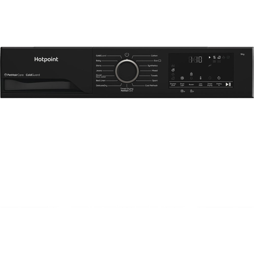 Hotpoint CHD93MBBUK 9kg Heat Pump Condenser Dryer in Black A Rated - image 6