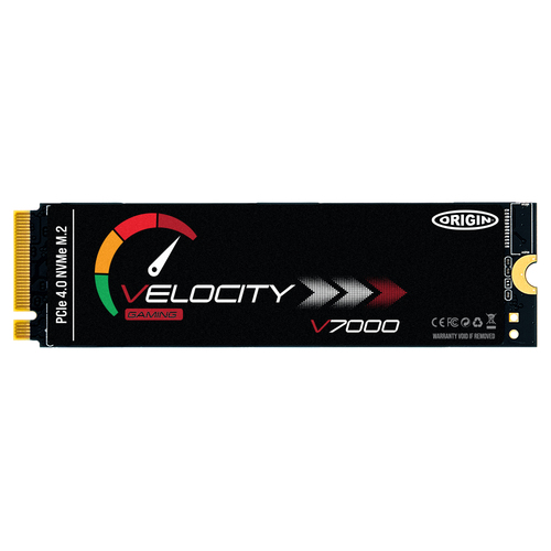 Origin Storage Origin Velocity V7000 2TB NVME M.2 Gen4 Gaming SSD PCI Express 4.0 3D TLC