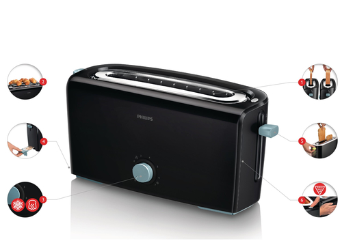 Philips Daily Collection Toaster HD2611/61 – image 4