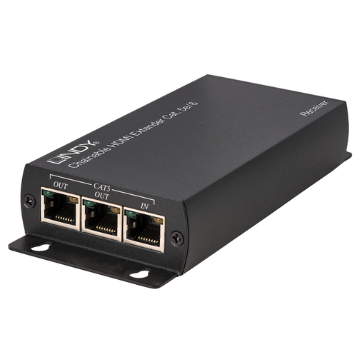 Lindy 38141 AV extender AV receiver Black