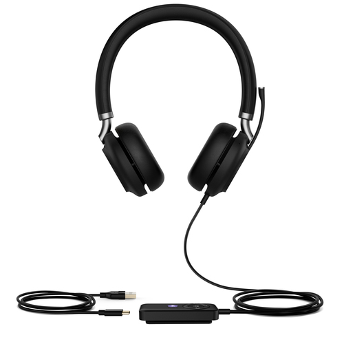 Yealink UH38-Dual Headset Wired & Wireless Head-band Office/Call center Bluetooth Black – image 2