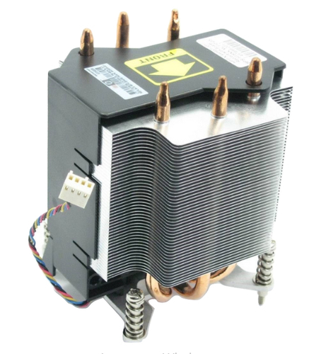 HP 457886-001 Processor Air cooler Black, Metallic