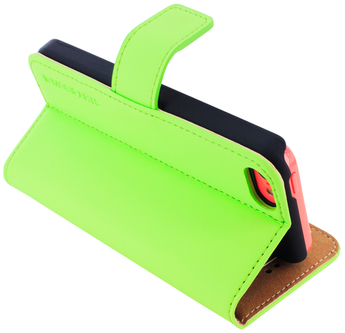 Mobiparts Premium Wallet Case Apple iPhone 5C Green – image 6