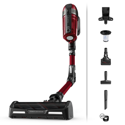 Rowenta RH98A9 2-in-1 stick vacuum Battery Cухой Без мешка 0,9 L 320 W Красный, Серый