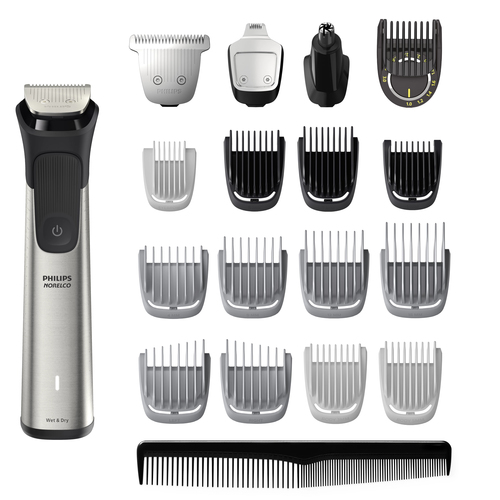 Philips 7000 series MG7900/49 hair trimmers/clipper Black, Stainless steel 18 Lithium-Ion (Li-Ion)