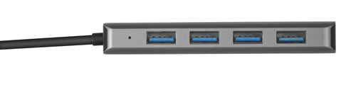 Trust 23328 interface hub USB 3.2 Gen 1 (3.1 Gen 1) Type-A 5000 Mbit/s Grey – image 5