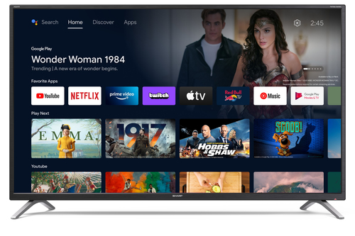 Sharp 43EL2EA TV 109.2 cm (43") 4K Ultra HD Smart TV Wi-Fi Black – image 2