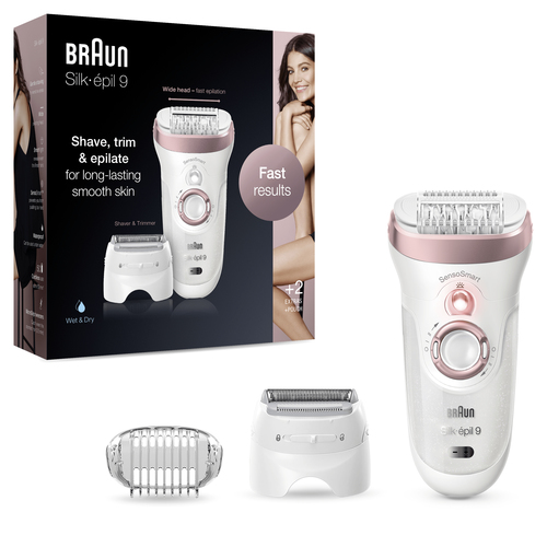Braun Silk-épil 9 80715557 epilator 40 tweezers White – image 2