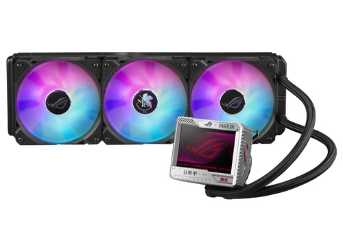 ASUS ROG RYUJIN II 360 ARGB EVA EDITION Процессор All-in-one liquid cooler 12 cm Черный 1 шт