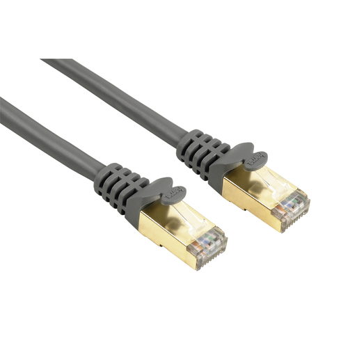 Hama 00125257 сетевой кабель Серый 1,5 m Cat5e