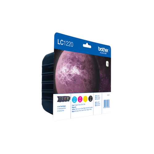 Brother LC-1220VALBP – Multipack nero + ciano + magenta + giallo originale