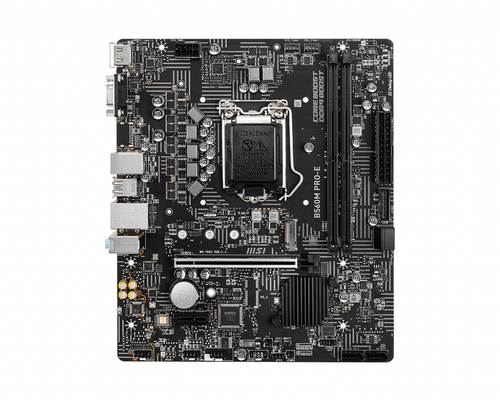 MSI B560M PRO-E материнская плата Intel B560 LGA 1200 (Socket H5) Микро ATX
