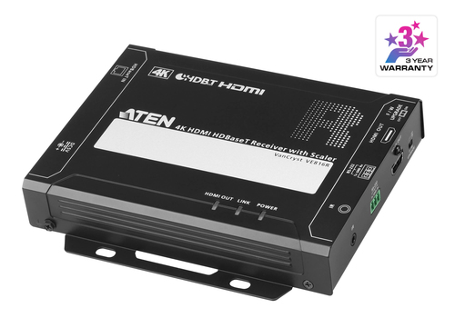 4K HDMI HDBASET RECEIVER WITH SCALER