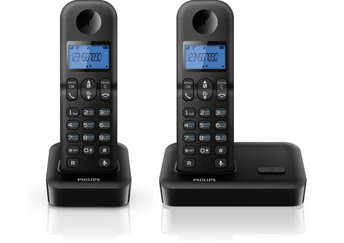 Philips D1502B/51 telephone Caller ID Black – image 2