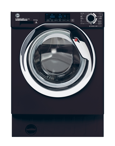 Hoover H-WASH 300 PRO HBDOS695TAMCBE80 washer dryer Built-in Front-load Black