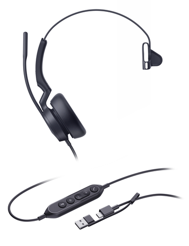 Yealink UH46 Mono UC USB-C/A