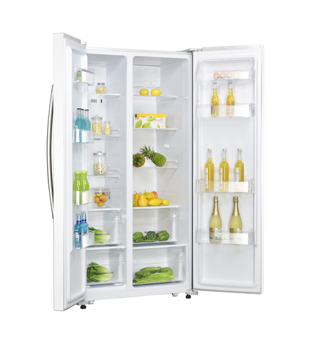 Daewoo FRN-SH23BVW side-by-side refrigerator Freestanding – image 4
