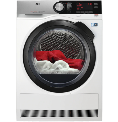 AEG T8DS86599 сушилка для белья Отдельно стоящий Фронтальная загрузка 9 kg Белый