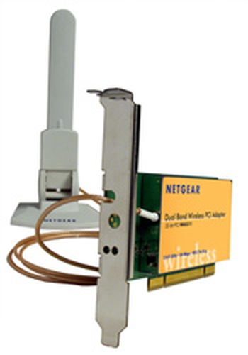 NETGEAR NIC ENet 802.11a b g Wless PCI Card32bit