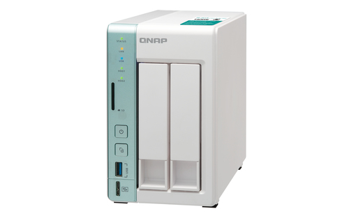 QNAP TS-251A NAS Tower Intel® Celeron® N3060 – image 2