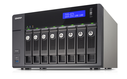QNAP TVS-871-PT-4G NAS/storage server Tower Intel® Pentium® G3250 – image 7