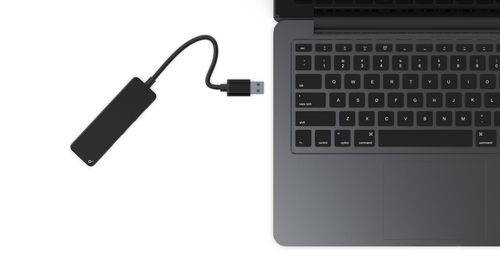 IOPLEE HAG-HC34E interface hub USB 3.2 Gen 1 (3.1 Gen 1) Type-A 5000 Mbit/s Black – image 4