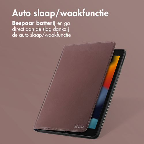 Accezz Classic Tablet Case iPad 6 (2018) 9.7 inch / iPad 5 (2017) 9.7 inch / Air 2 (2014) - Bruin, afbeelding 7