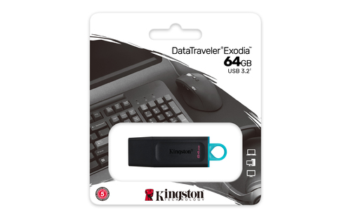 Kingston DataTraveler Exodia USB Flash Drive 3.2 64GB - image 6