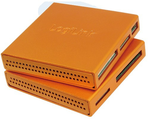 LogiLink CR0022 card reader Orange