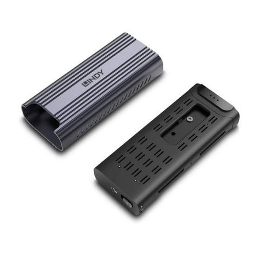 Lindy 43394 behuizing voor opslagstations SDD-behuizing Grijs M.2, afbeelding 3