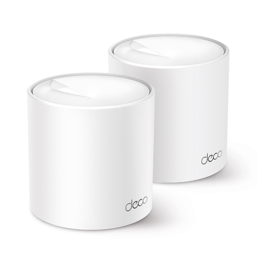 TP-Link Deco X50 (2-pack) Двухдиапазонный (2,4Ггц/5Ггц) Wi-Fi 6 (802.11ax) Белый 3 Внутренний