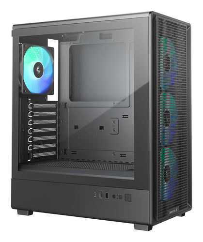 DeepCool CC550 4F Midi Tower Zwart, afbeelding 2