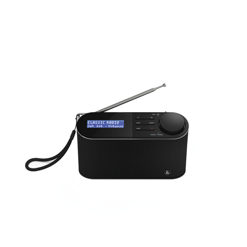 Hama DR15 Portable Analog & digital Black