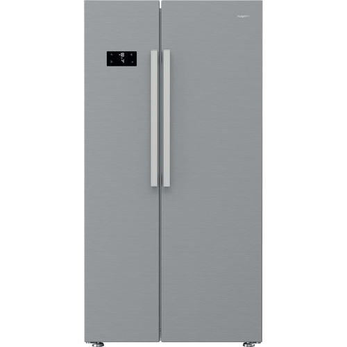Hotpoint HPG2 6592 XP4UK Frost Free American Fridge Freezer - Silver - E Rated, Silver - image 1