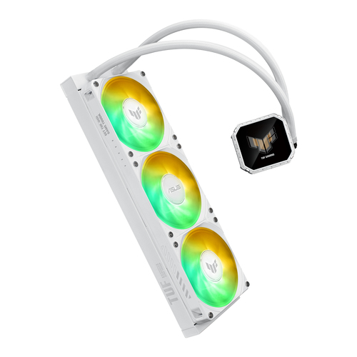 Asus Tuf Gaming LC Iii 360 Argb LCD 300W Tdp White Edition Aio CPU Cooler - 90RC01A2-B0EAY0 - image 5