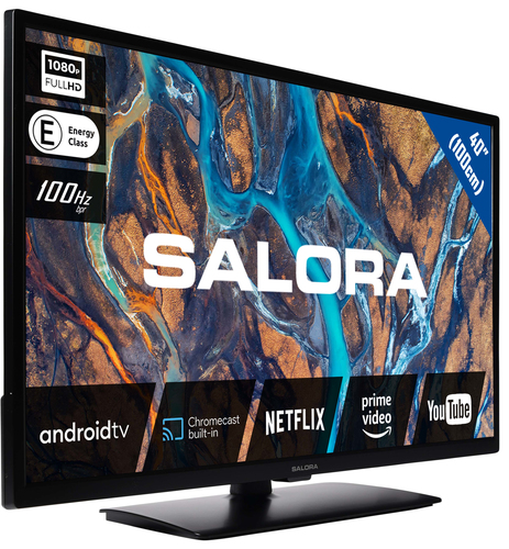 Salora 40UFA300 TV 101.6 cm (40") Full HD Black 250 cd/m² – image 2