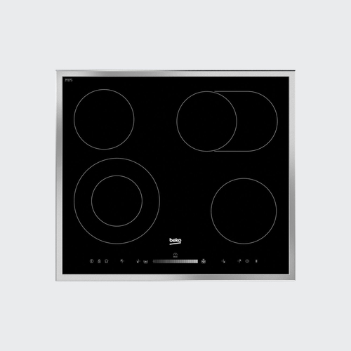 Beko HIC 64503 TX Black Built-in Ceramic hob 4 zone(s)