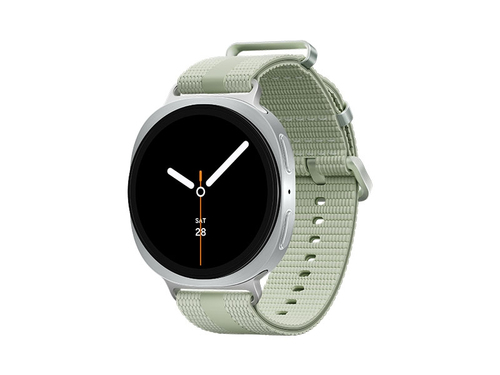 Samsung Galaxy Watch 8, Bluetooth, 44mm, Sport Band, White, S/M + Athleisure Band, Sage, S/M